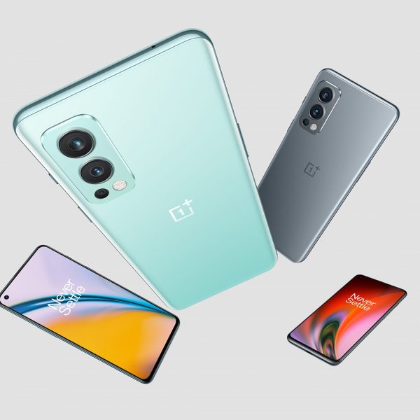 Produktbild des OnePlus Nord 2 5G in beiden Farben.
