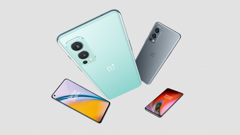 Produktbild des OnePlus Nord 2 5G in beiden Farben.