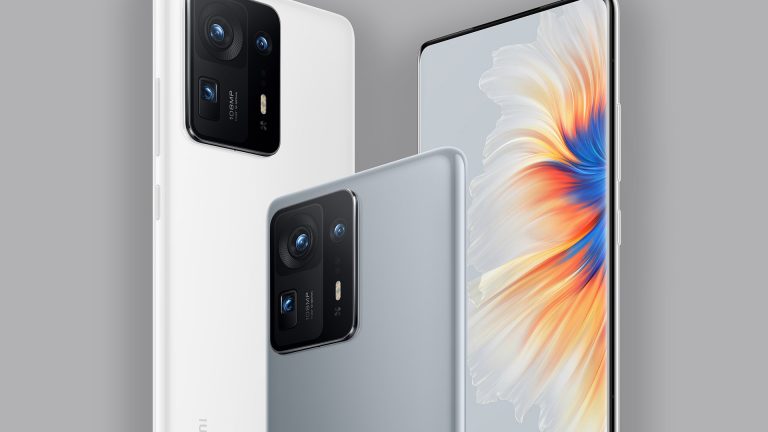 Das Xiaomi Mix 4 in drei Ausführungen.