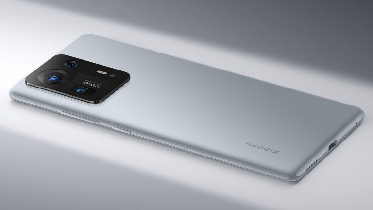 Xiaomi MIX 4 Die Rückseite des Xiaomi Mix 4 in Grau.