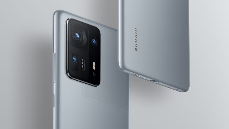 Xiaomi MIX 4 Das Xiaomi Mix 4 in Grau.