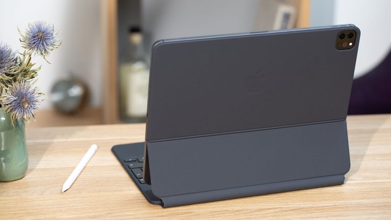 iPad Pro Blick auf die Rückseite eines iPad Pro.