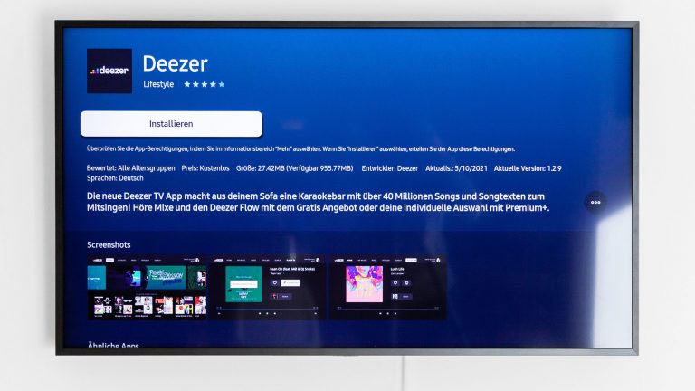 Samsung Smart TV Screenshot Samsung Smart-TV