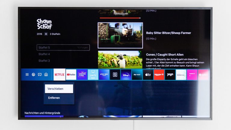 Samsung Smart TV Screenshot Samsung Smart-TV