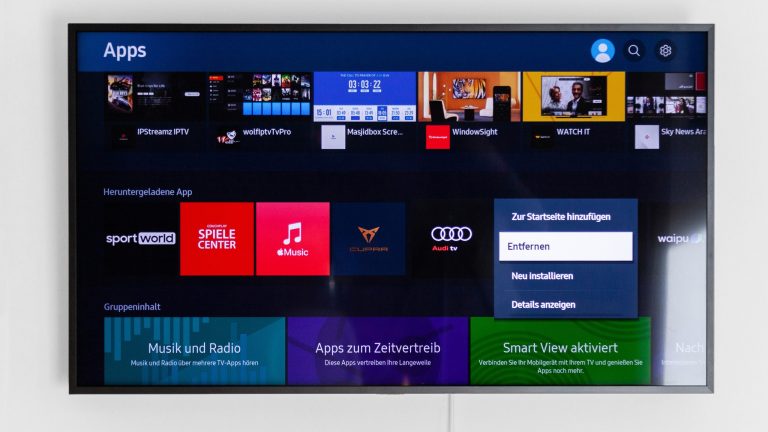 Samsung Smart TV Screenshot Samsung Smart-TV