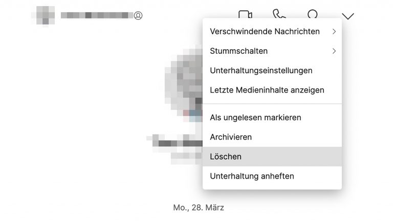 Signal-Messenger: Desktop-App auf dem Computer nutzen Screenshot des Signal-Messengers für Windows und MacOS.