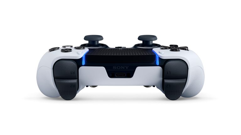 PS5 DualSense Edge Blick von oben auf den neuen DualSense Edge für die PlayStation 5.