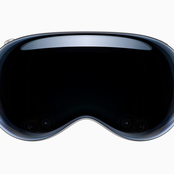 Produktfoto der Apple Vision Pro.