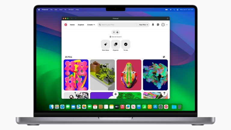 Screenshot eines MacBooks, auf dem der Safari-Browser geöffnet ist. Screenshot eines MacBooks, auf dem der Safari-Browser geöffnet ist.