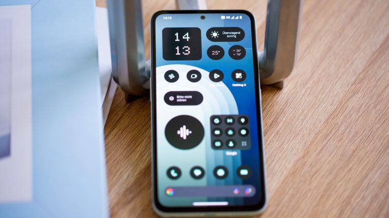 CMF Phone 1 im Praxistest, Das soll 199 Euro kosten Blick auf das Display von einem CMF Phone 1.