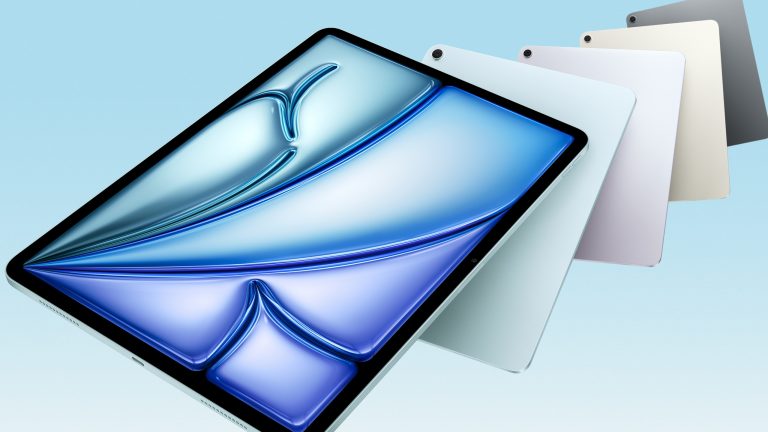 MacBook Air, iPad Air & Mac Studio, Apples Updates für 2025 Das iPad Air mit M3-Chip auf einem Produktbild in allen erhältlichen Farben.