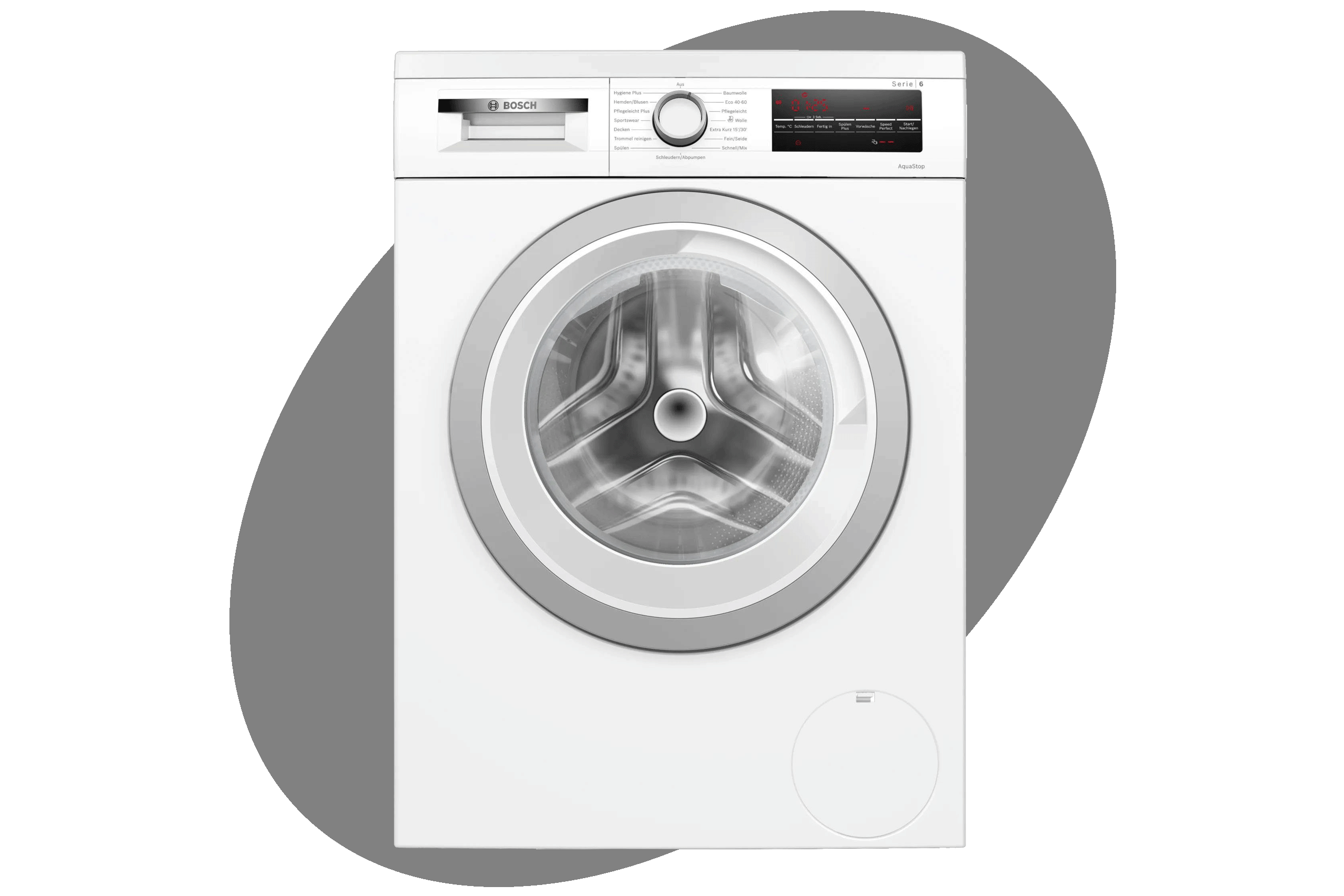 Eine Bosch-WUU28T70 Frontlader-Waschmaschine