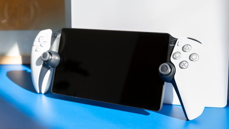 PlayStation Portal, Wie gut das PS-Streaming klappt Frontale Nahaufnahme eines PlayStation Portal Remote Players