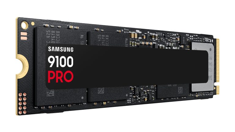 Samsung 9100 Pro, Beliebte SSD wird noch schneller Freisteller einer Samsung 9100 Pro.