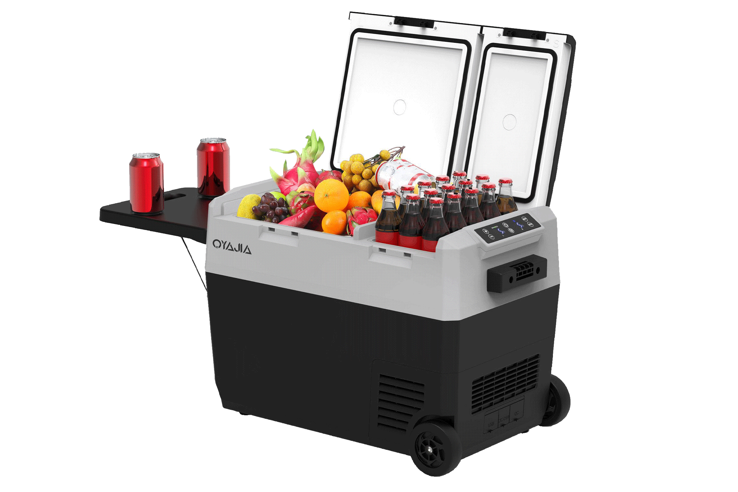 Bild der Oyajia Kühlbox mit Kompressor und 32L.