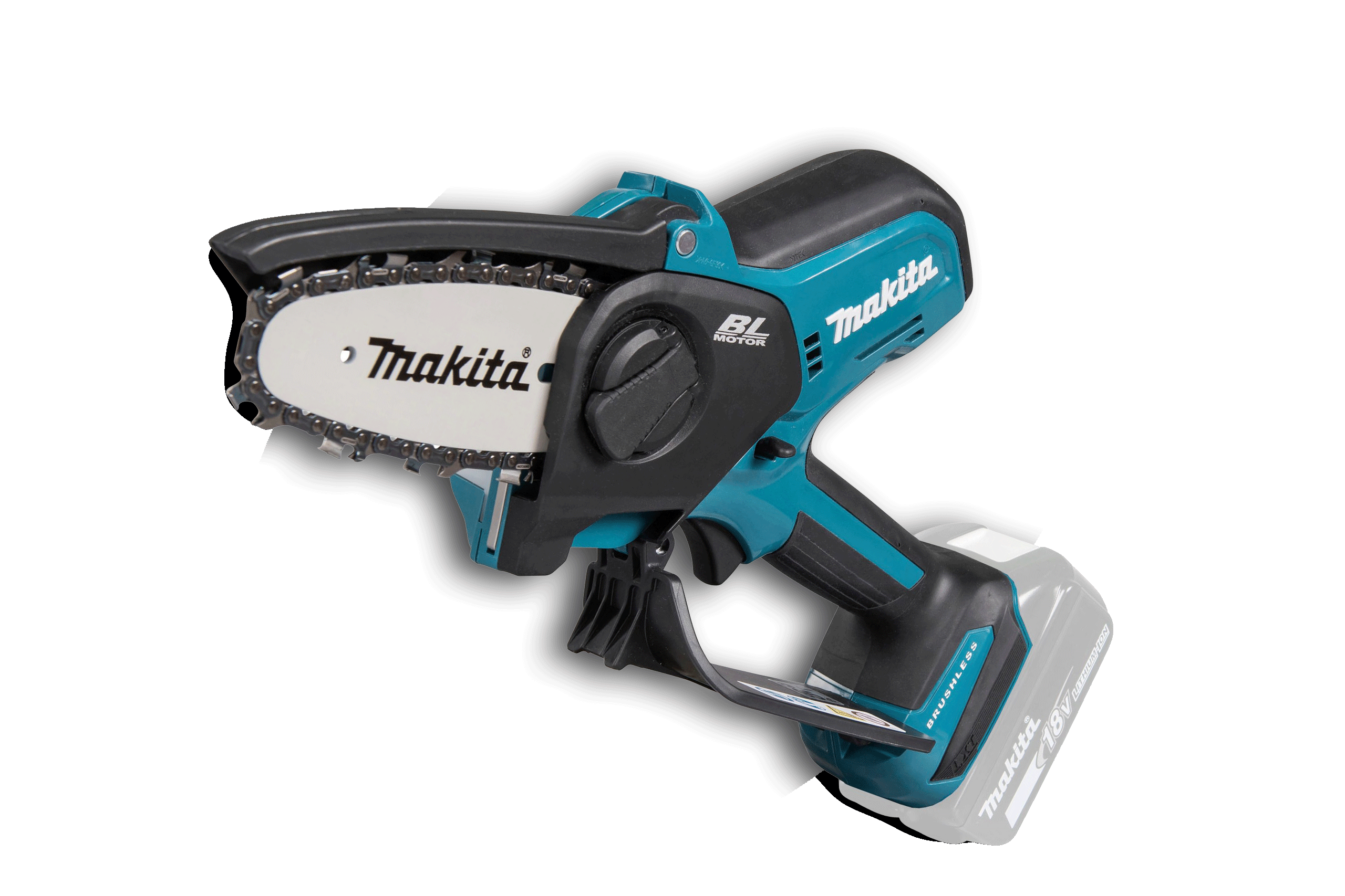 Bild der Akku-Kettensäge DUC101Z von Makita.